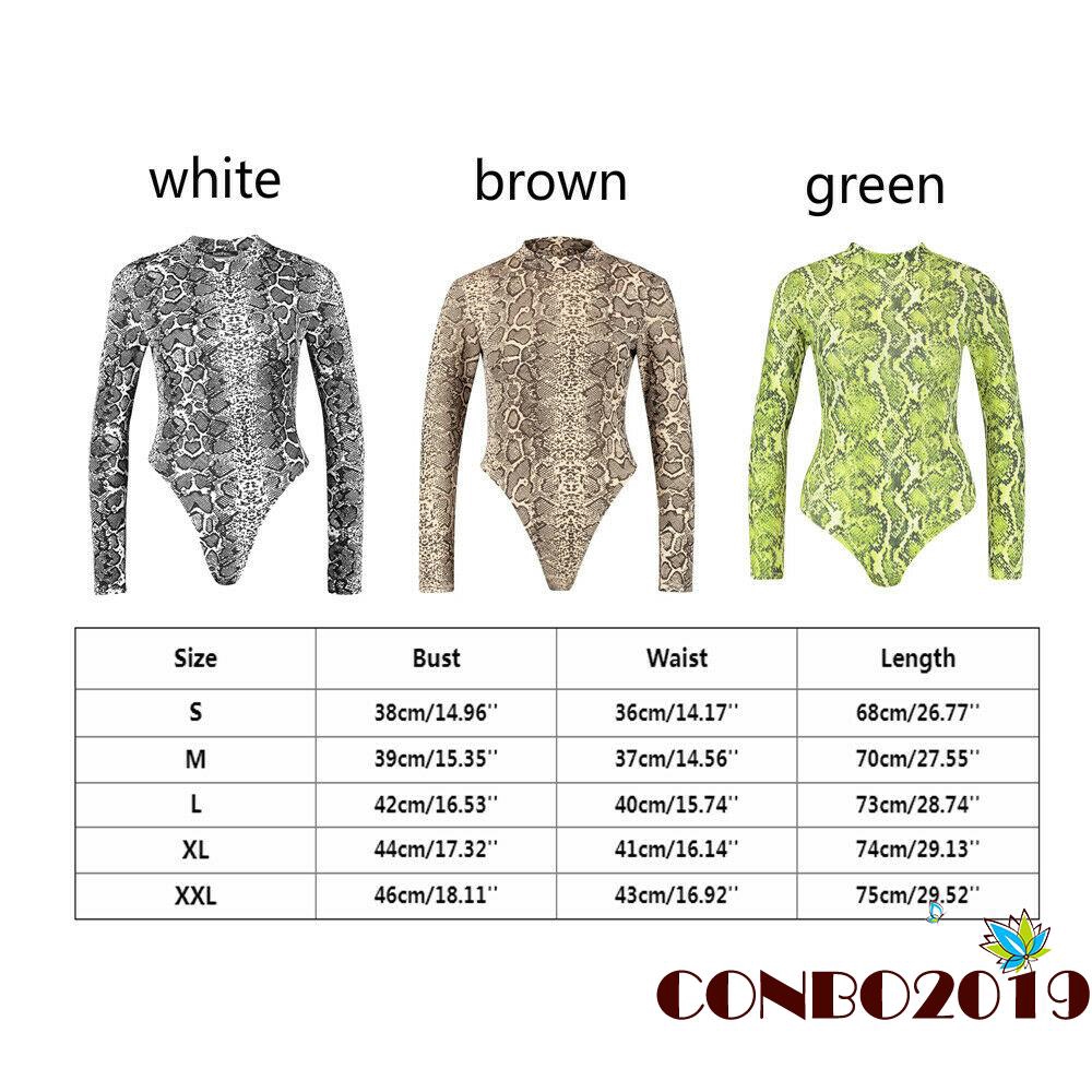 Bộ áo liền quần dài tay họa tiết da rắn thời trang nữ tính