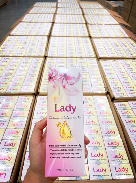 Dung dịch vệ sinh phụ nữ Lady