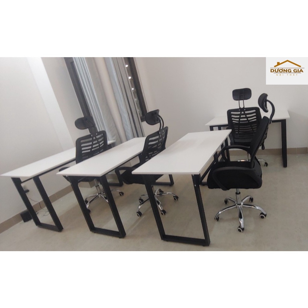 Bàn làm việc, bàn chữ Z, K, U, bàn gaming 1m x 50 , hàng loại 1, mặt gỗ, chân sắt