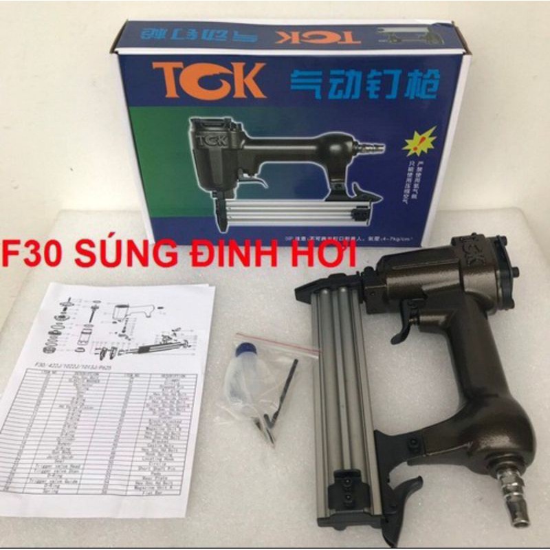 Súng bắn đinh bằng hơi F30,J1013 loại TOK và JOK