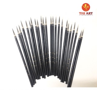 Bút Tỉa Nét, bút thư pháp (set 5 chiếc)