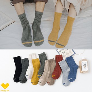 Set 10 đôi tất couple UNISEX cổ cao - Phong cách vintage