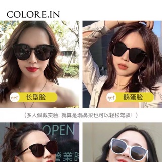 Kính mắt thời trang , Bản được hoàn hảo của GM. Kính có chóng rùa cực tím uV400 . Full hộp + khăn vải . Quá đẹp quá rẻ