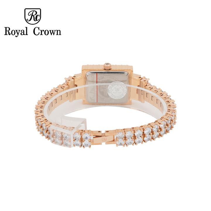 Đồng hồ nữ chính hãng Royal Crown Italy 3584-J-RG Leather Watch