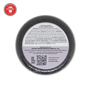 Sáp vuốt tóc Colmav Black Pomade