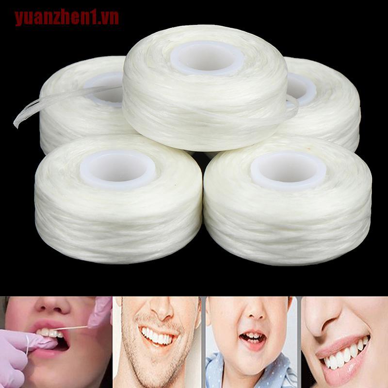 Cuộn Chỉ Nha Khoa 5 Cuộn 50m Vệ Sinh Răng Miệng