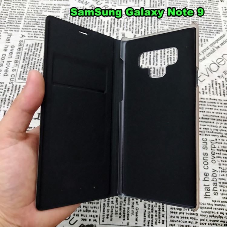 Bao Da Samsung Galaxy Note 8 / Galaxy Note 9 Kiểu Dáng Gấp 2 Mặt Và Có Phối Ví Sang Trọng