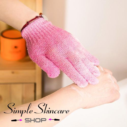 Găng Tay Tắm Mát Xa Tẩy Tế Bào Chết Chống Trượt Dưỡng Ẩm Cho Da The Body Shop Bath Gloves