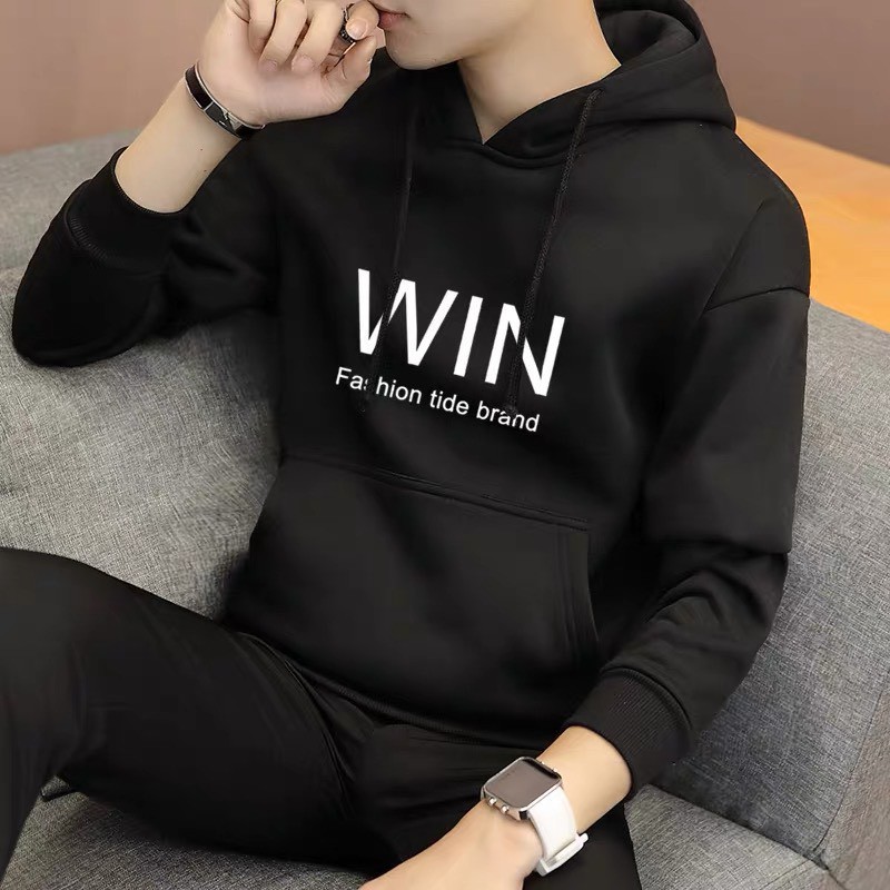 áo hoodie Áo Nỉ Thu Đông Cao Cấp Đường May Chắc Chắn Vải Nỉ Ấm