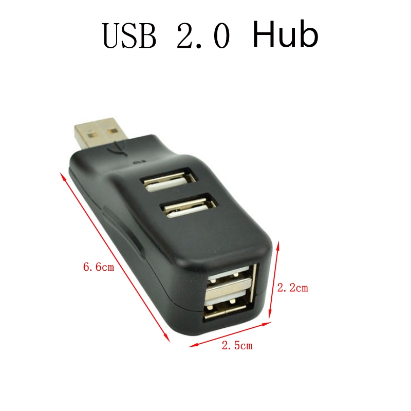4 ports Mini USB 3.0 2.0 HUB High Speed Multi Port USB Splitter