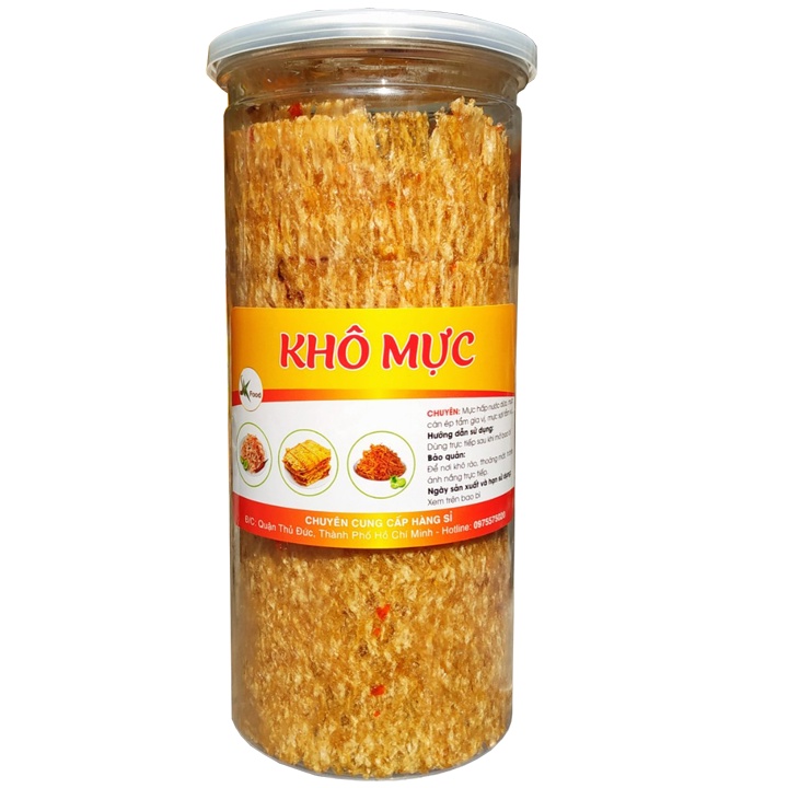 250G Mực cán ép tẩm gia vị loại đặc biệt SK FOOD