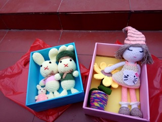Gấu bông handmade DHL