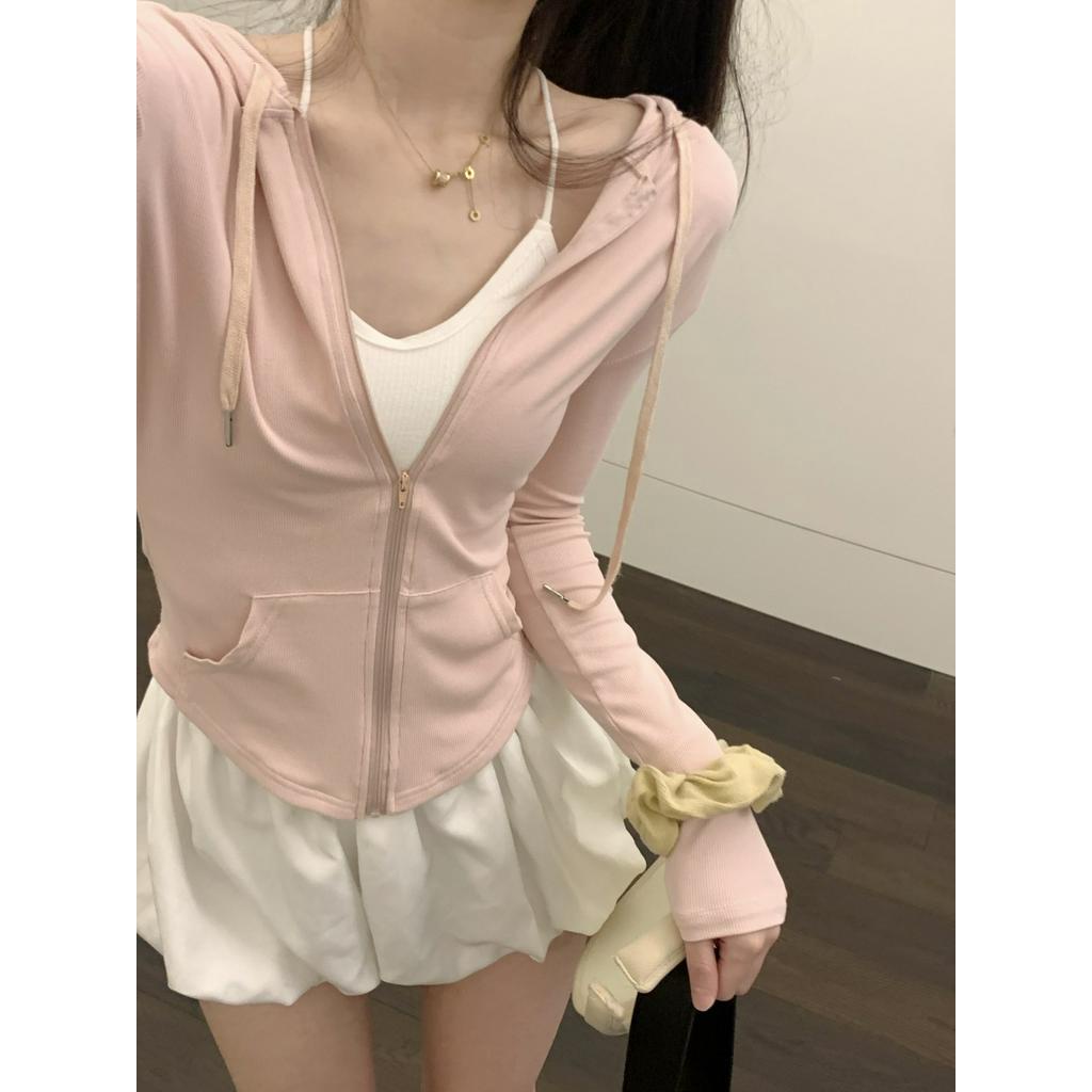 63151 Áo Nịt Mỏng Giản Dị / Áo Hai Dây / Quần Short