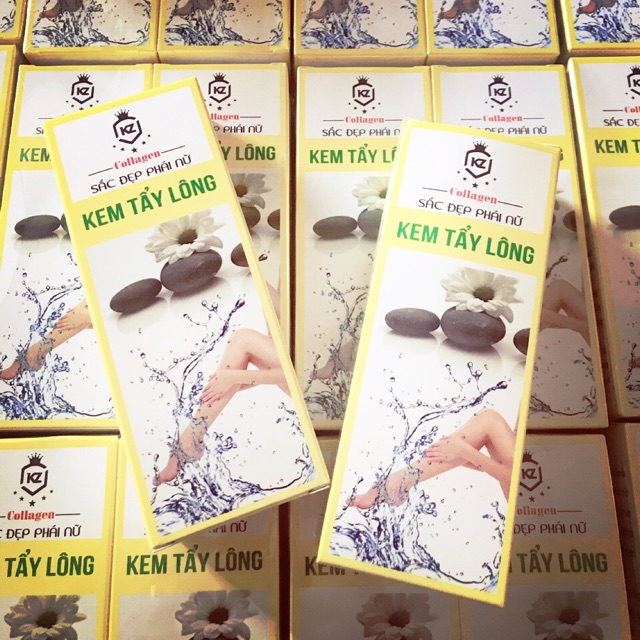 Kem tẩy lông Collagen