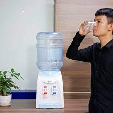 Cây nước nóng lạnh mini FujiE WD1080E, bình lọc máy lọc nước nóng lạnh uống an toàn công nghệ Nhật Bản