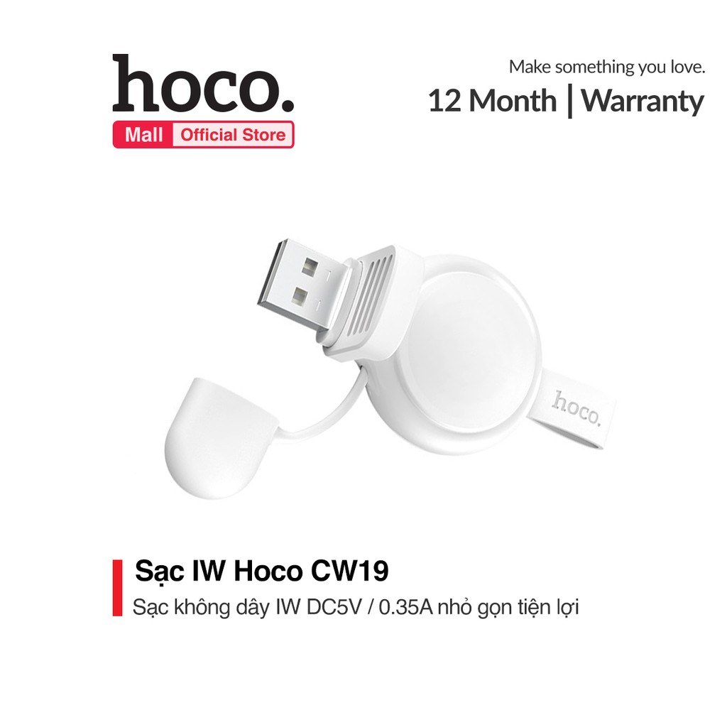 Đế sạc không dây Hoco CW19 cho Apple Watch Series