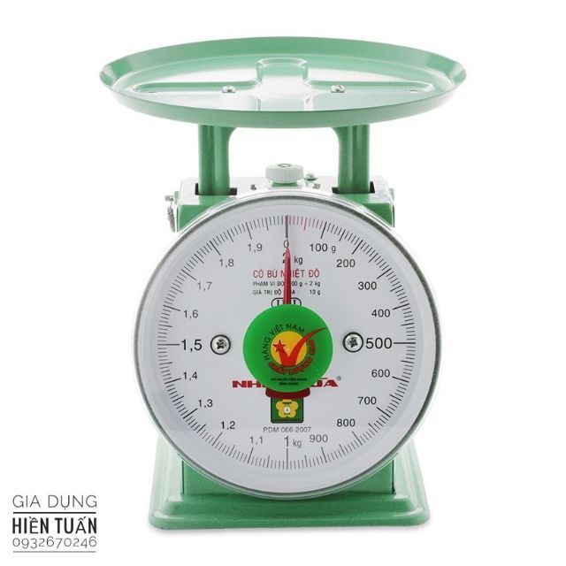 CÂN ĐỒNG HỒ 2KG NHƠN HÒA