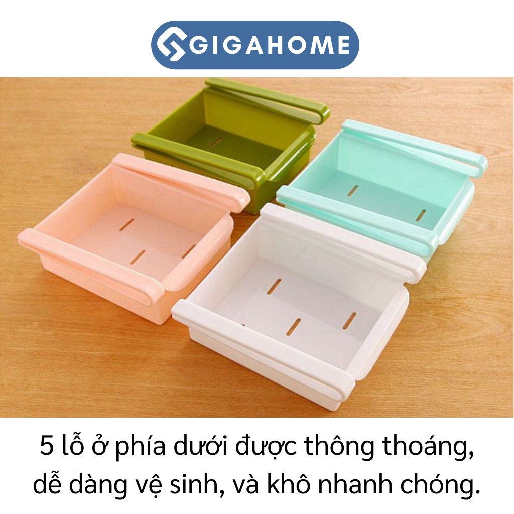 Khay Nhựa Cài Tủ Lạnh, Bàn Học Để Đồ Dùng Tiện Dụng GIGAHOME Tiết Kiệm Không Gian 3274