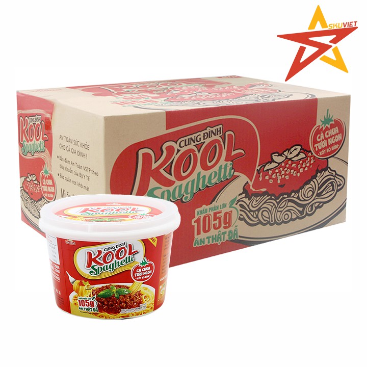 Mì Cung Đình Kool Sợi khoai tây Sốt Spaghetti thịt bò bằm