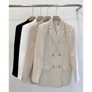 Vest 4 cúc design form rộng