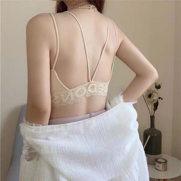 Áo Bra Tập Gym Yoga Thắt Nơ Phối Ren Gợi Cảm, Áo Lót Nữ Cotton Dây Lưng Nhiều Màu [Ảnh Chụp Thật] - OB040 | BigBuy360 - bigbuy360.vn
