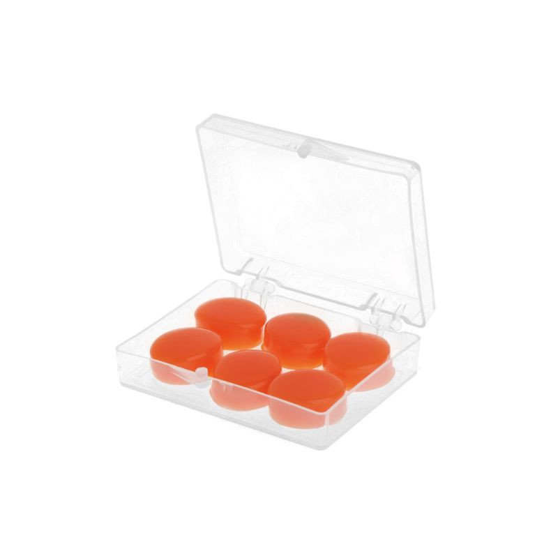Bộ 6 Nút Bịt Tai Bằng Silicon Chống Ồn Hiệu Quả