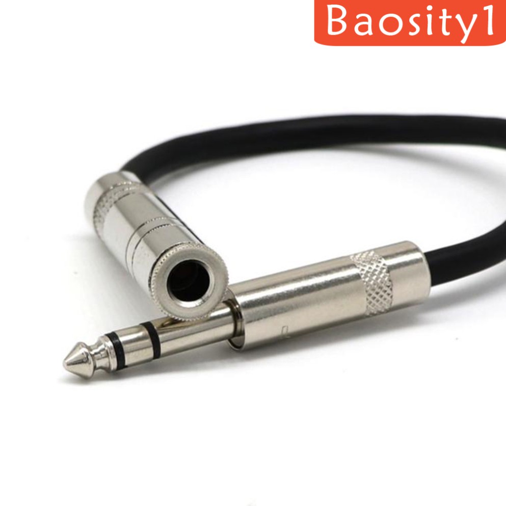 Dây Cáp Âm Thanh Nối Dài 20cm 6.35mm Female Sang Male