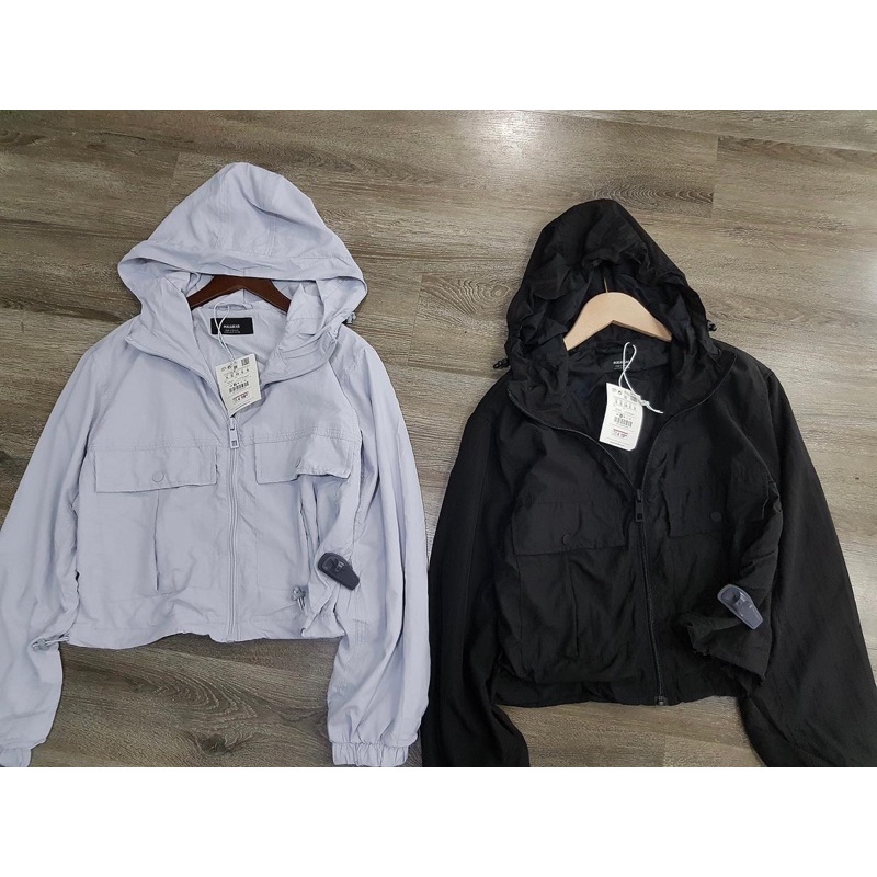 Áo khoác dù Pull&amp;Bear hàng dư xịn