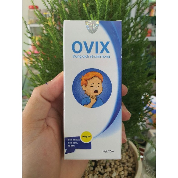 Combo 10 lọ xịt họng Ovix