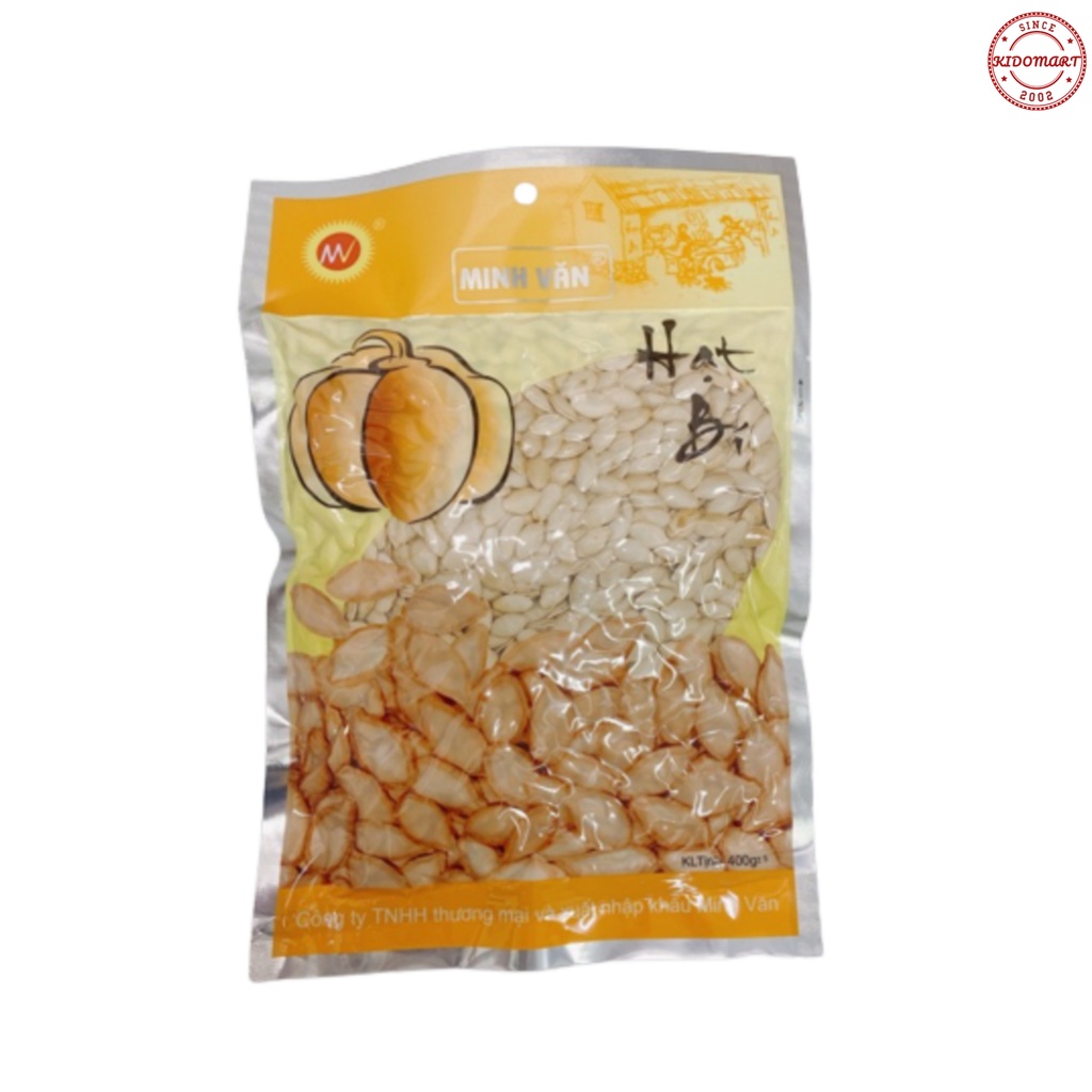 Hạt Bí Minh Văn Gói 400g