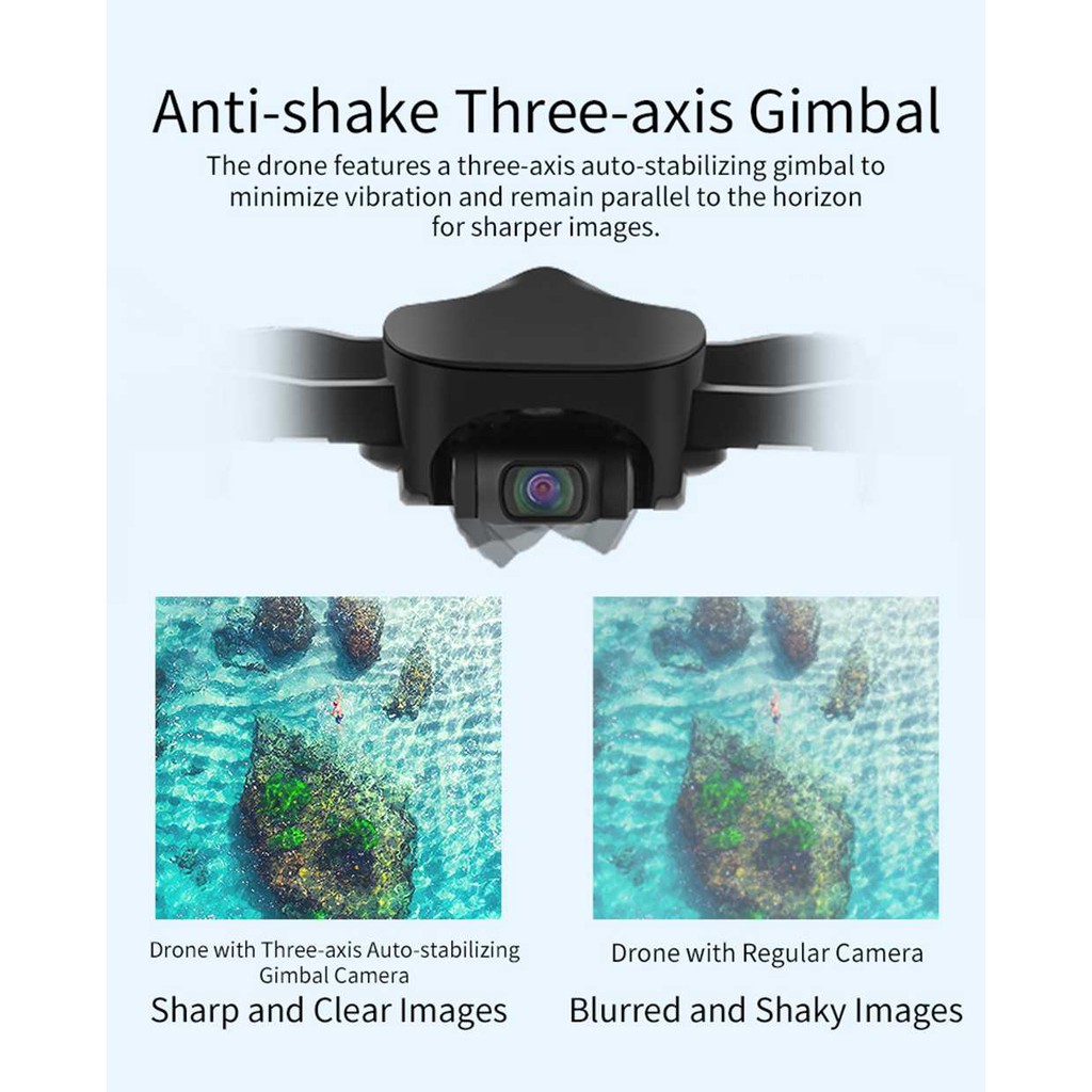 Combo Flycam Drone JJRC X12 4K Gimbal chống rung 3 trục  GPS Wifi 5G 2 Pin + Balo - Siêu phẩm rẻ nhất phân khúc