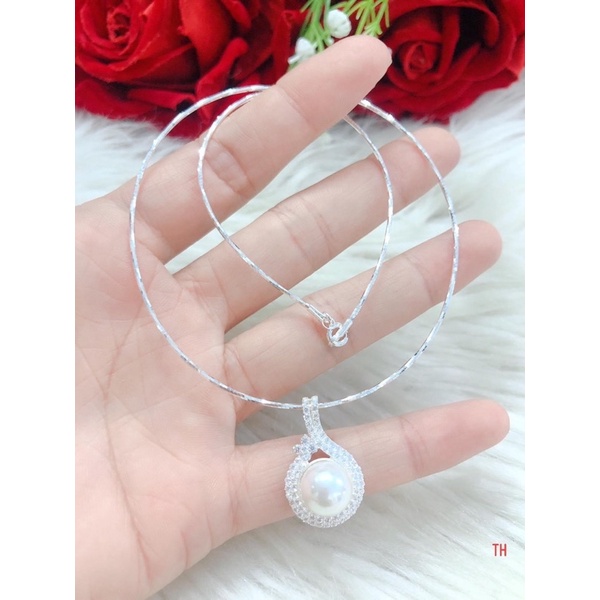 Kiềng cổ bạc ta siêu sang siêu chảnh. Thiết kế mềm nhẹ tinh tế cuốn hút ánh nhìn- Bạc Nomi
