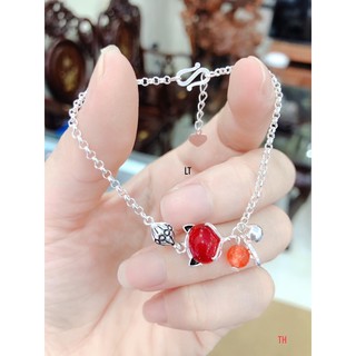 Lắc tay vừ chân hồ ly bạc