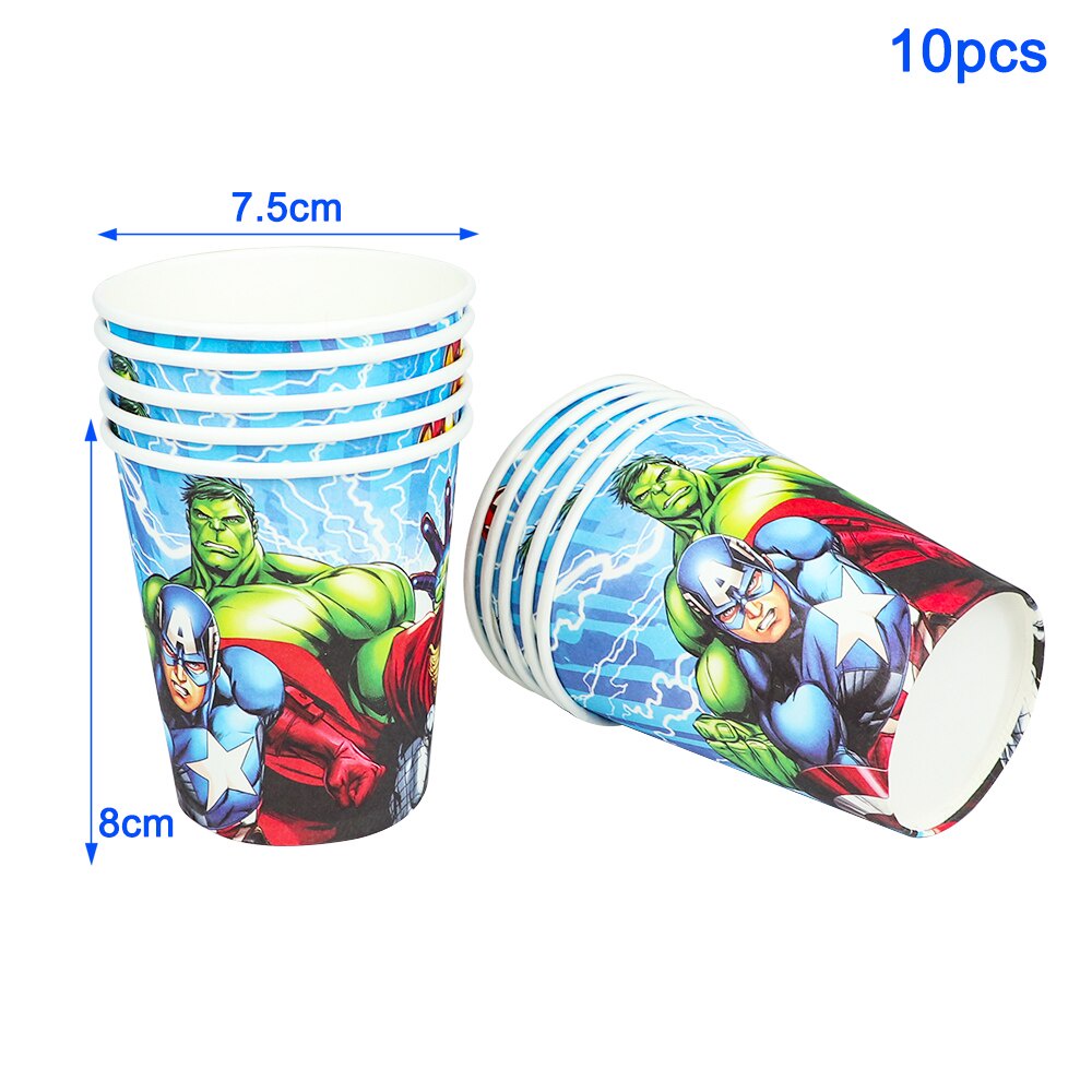 Bộ Dụng Cụ Ăn Uống Họa Tiết The Avengers Dành Cho Bé Trai