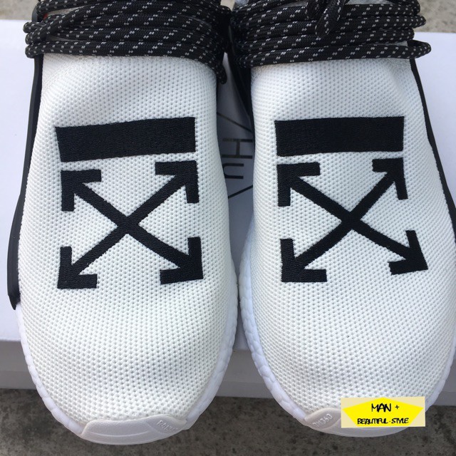 Giày sneaker NMD HUMAN RACE off white (Fullbox)