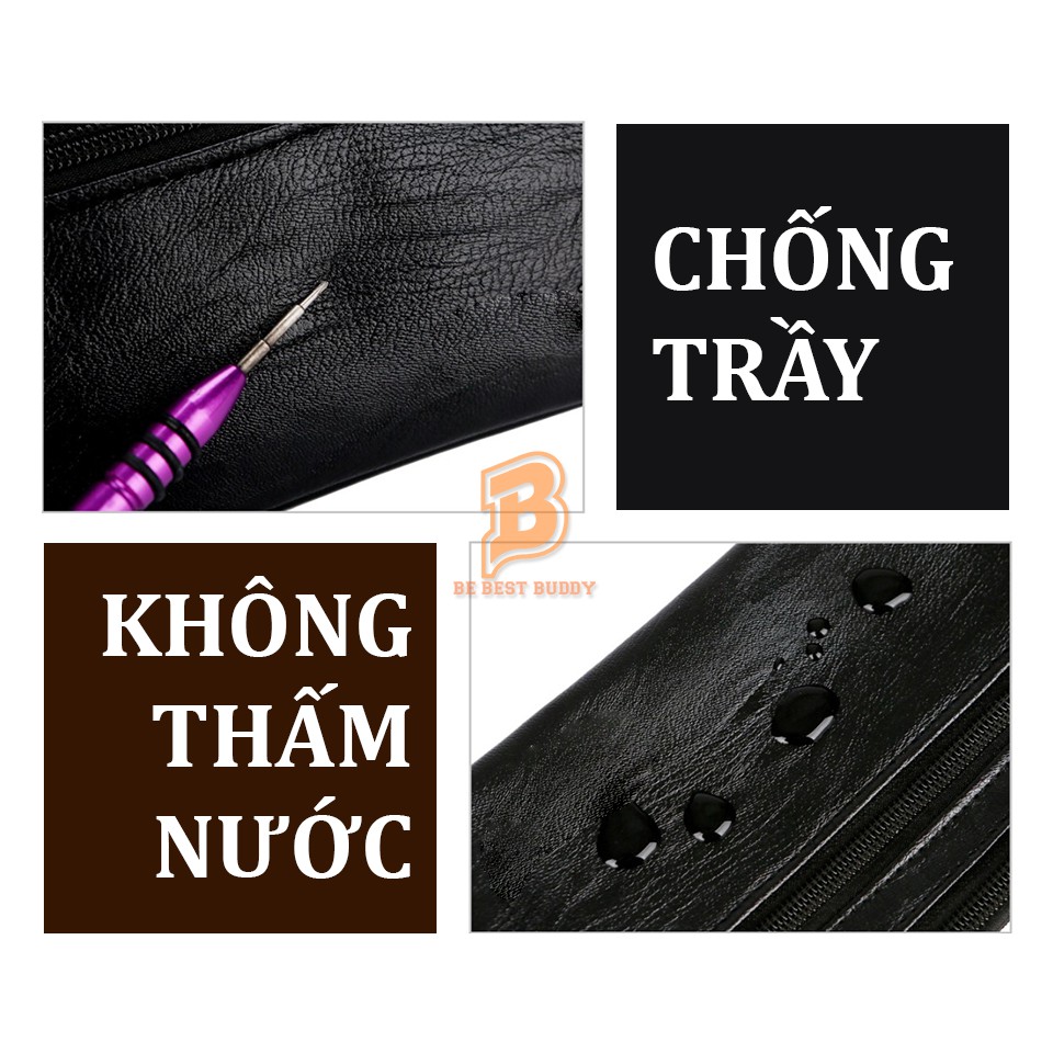Túi đeo bụng Nam Túi Đeo ngực da Nam Túi bao tử nhỏ