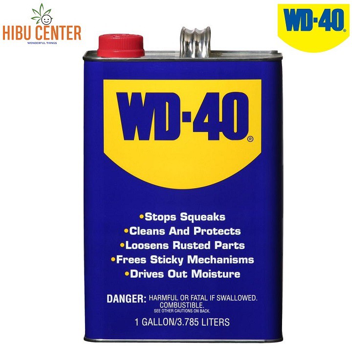 Chất bôi trơn làm sạch thẩm thấu chống ăn mòn WD-40 1 gallon 4 lít