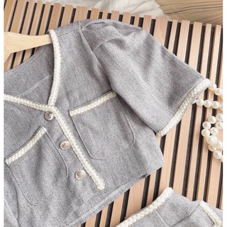 SET ÁO BỐ VIỀN + CHÂN VÁY