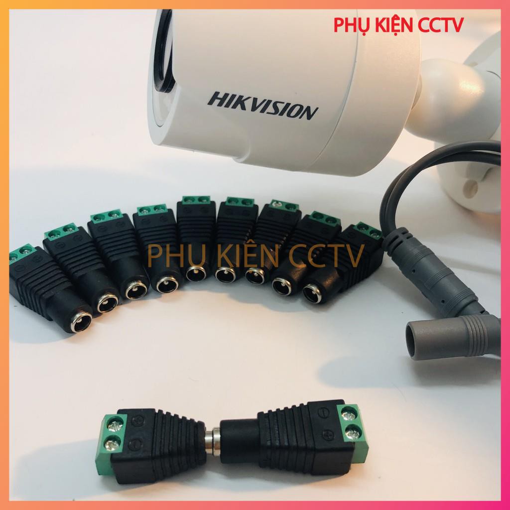 [combo 10c] Jack nguồn DC Âm camera loại Vặn Vít, Đầu nối âm nguồn camera | BigBuy360 - bigbuy360.vn