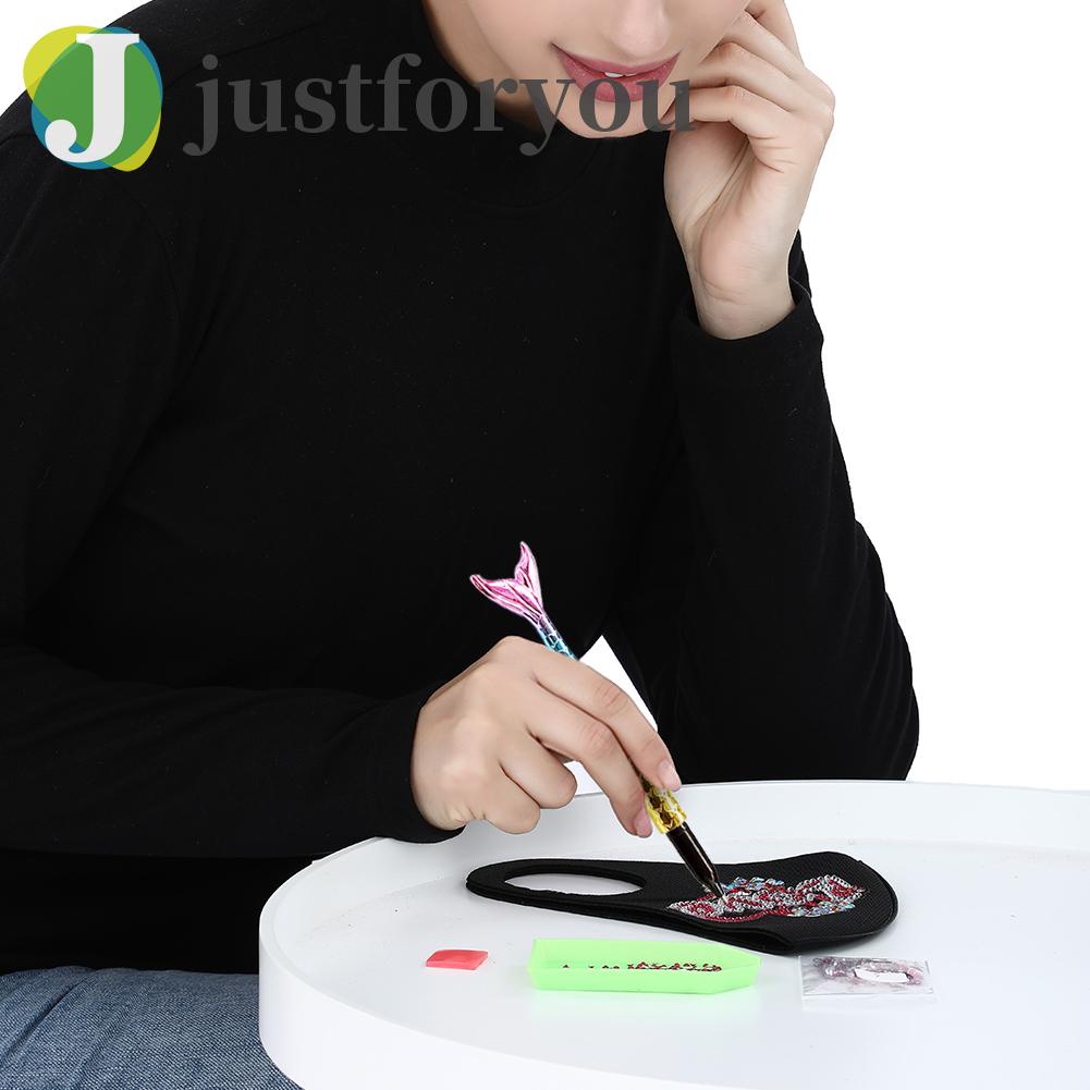 Bút Đính Đá 5D Tự Làm Hình Đuôi Cá Dễ Thương