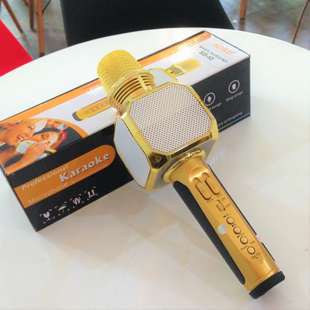 Mix SD-10 sản phẩm mới hiện nay, Mic hat,loa Bluetooth