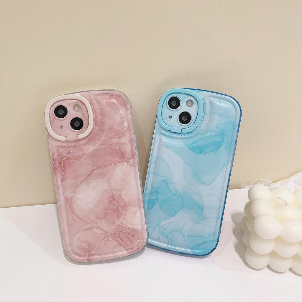 Ốp Điện Thoại Màu Gradient Cho IPhone 14promax 14 13promax 13 12 11 Nắp Giữ Ống Kính Nhuộm Halo