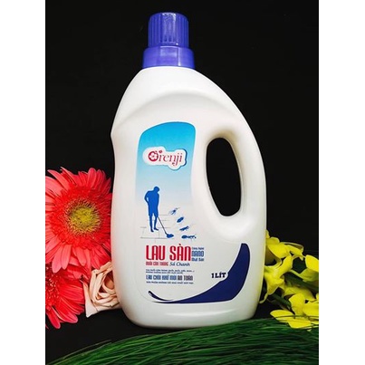 Nước lau sàn tinh dầu quế/ sả chanh đuổi côn trùng Orenji - công nghệ nano, an toàn, không hóa chất, sạch nhanh.