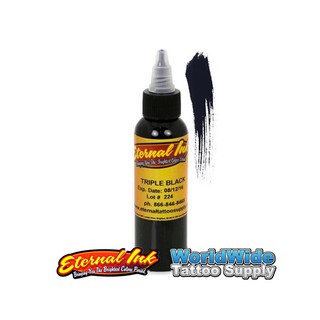 Sale khủng mực xăm eternal tattoo ink triple black 30ml
