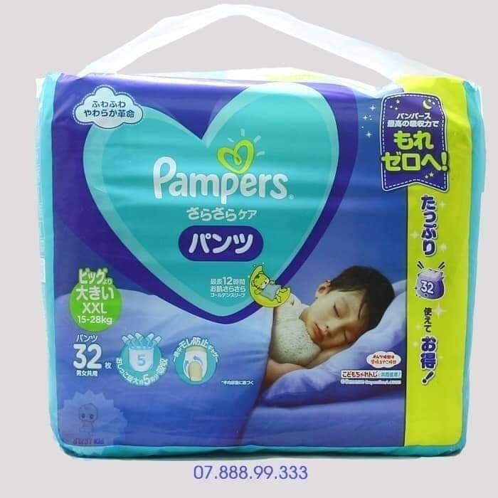 Bỉm Pamper/JUMBO nội đia DÁN/QUẦN M74/L58/XL50/XXL32