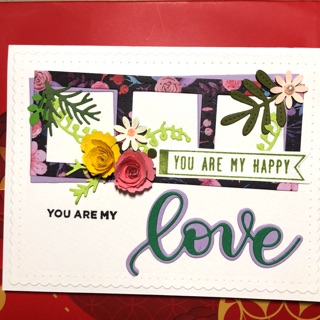 Thiệp handmade Valentine 2in1