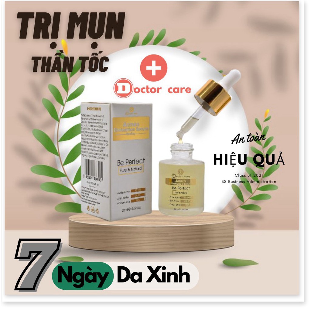 Serum DOCTOR CARE TRI MUN cấp tốc 7 ngay sạch mụn TRANG DA LIEN SEO GIAM THAM | BigBuy360 - bigbuy360.vn