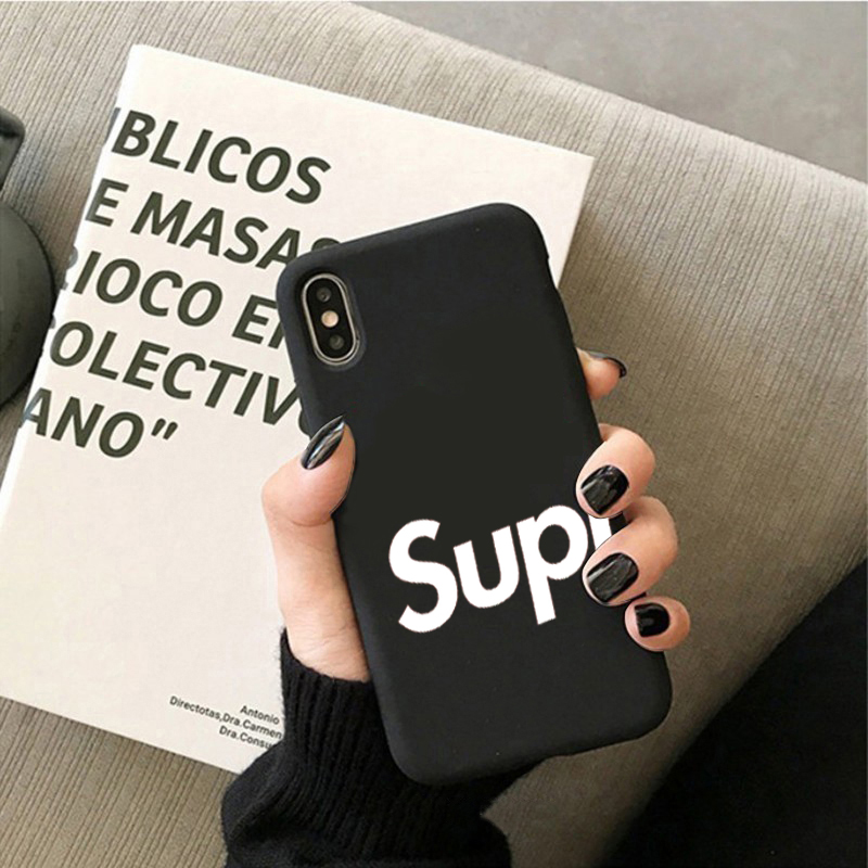 Ốp Lưng Silicone Họa Tiết Chữ Thời Trang Cho Xiaomi Pocox3 Redmi 8pro Note7Pro Note Note7 Note9S K20 K30Pro Note4 4x 5a 5pro 6
