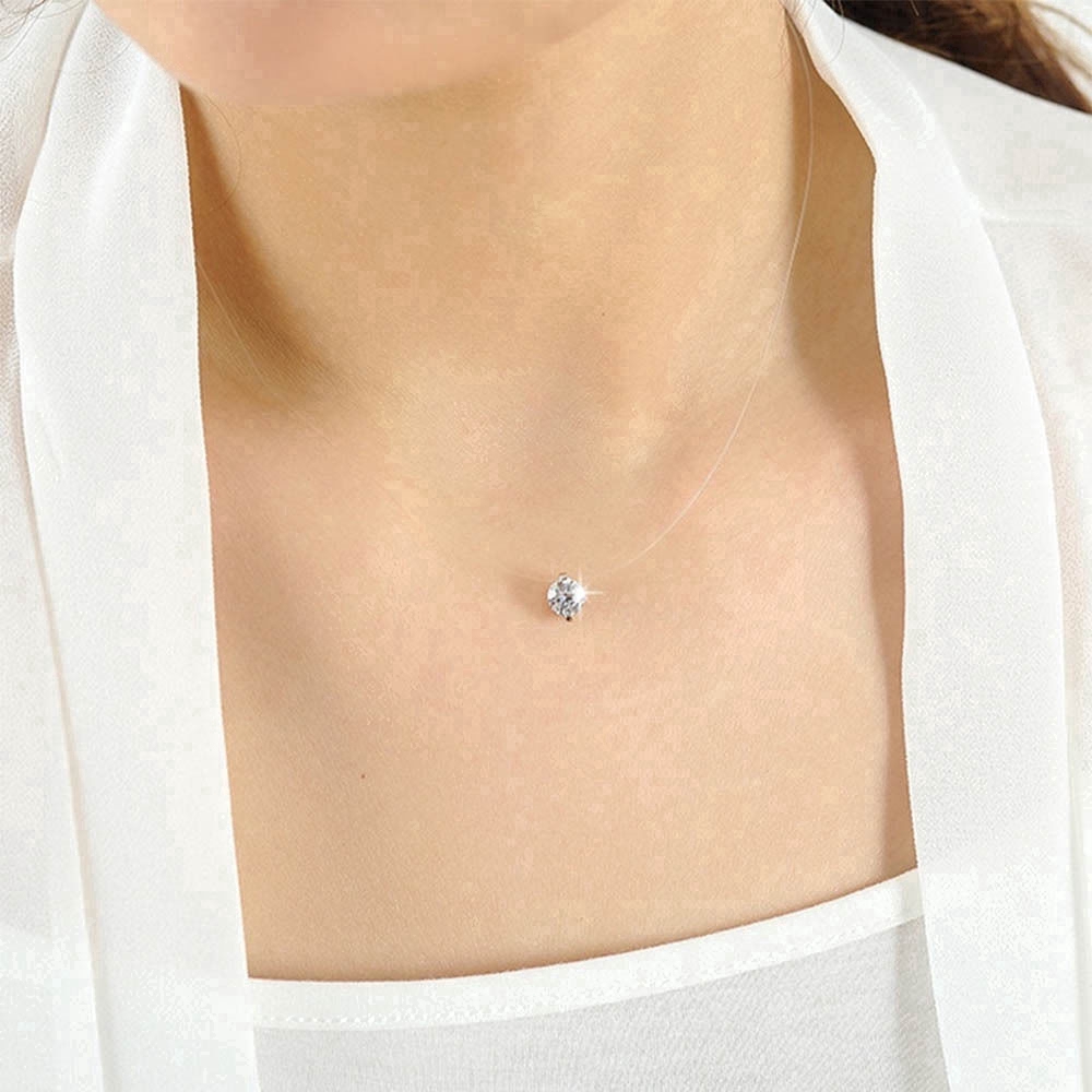 Dây chuyền đính đá Zircon