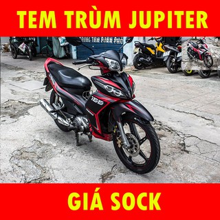 Tem Trùm Xe Jupiter ( mẫu mới )